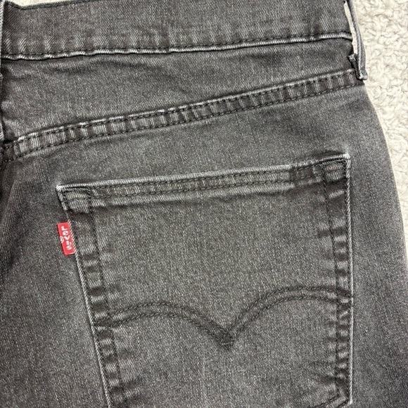 Levi's Jeans Mens 36 x 29 514 Straight Black Denim Casual Classic Basic Party - Picture 3 of 4